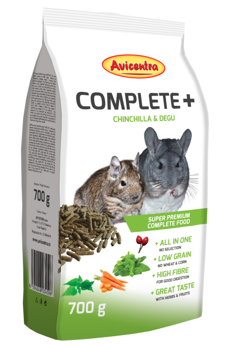 Chincilla & degu COMPLETE+ 700g